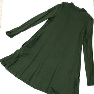 Agnes & Dora Mock Neck Swing Tunic